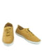 Желтые кожаные кроссовки | 6756484 | фото 2