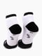 Шкарпетки для чорно-білі в смужку | 6737817 | фото 2