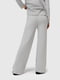 Сірі трикотажні брюки-палаццо | 6738242 | фото 2