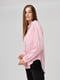 Рожева асиметрична сорочка-блуза | 6738945 | фото 2