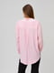 Рожева асиметрична сорочка-блуза | 6738945 | фото 3