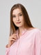 Рожева асиметрична сорочка-блуза | 6738945 | фото 4