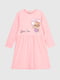 Рожева сукня з відрізною спідницею та принтом | 6739031 | фото 7