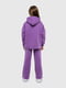 Спортивний костюм фіолетовий: толстовка та штани | 6739888 | фото 3