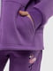 Спортивний костюм фіолетовий: толстовка та штани | 6739888 | фото 5