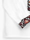 Сорочка-вишиванка біла з орнаментованою червоною вишивкою “Козачок Філіп” | 6739937 | фото 3