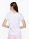 Біла футболка з принтом | 6740576 | фото 5