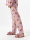 Рожева піжама в принт: джемпер і штани | 6742003 | фото 6