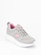 Кросівки сіро-рожеві текстильні | 6743760 | фото 3