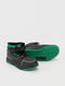 Кросівки чорно-зелені | 6743844 | фото 2