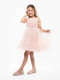 Сукня святкова персикового кольору | 6744162 | фото 3
