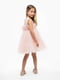 Сукня святкова персикового кольору | 6744162 | фото 5
