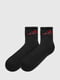 Темно-сірі шкарпетки з принтом (18-20 р.)  | 6744167 | фото 4