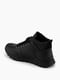 Чорні текстильні кросівки на шнурівці | 6744175 | фото 4