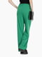 Зелені трикотажні брюки-палаццо | 6745519 | фото 3