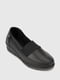 Чорні шкіряні туфлі на платформі | 6745945 | фото 7