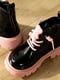 Чорні лаковані черевики | 6746459 | фото 7