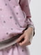 Піжама рожева з принтом: світшот та джогери | 6746668 | фото 3