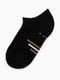 Шкарпетки чорні зі смужками | 6746714