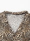 Бежевий халат без рукава в леопардовий принт | 6747239 | фото 6