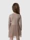Сукня кольору капучіно з принтом | 6747385 | фото 6