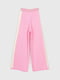Розкльошені рожеві штани с лампасами | 6747768 | фото 4
