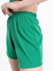 Зелена піжама: топ і шорти | 6737936 | фото 4