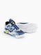 Утеплені сині кросівки на шнурівці | 6738316 | фото 2