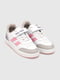 Кросівки білі з кольоровими вставками та перфорацією | 6738523 | фото 4