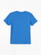 Синя бавовняна піжама: футболка і шорти | 6738917 | фото 6