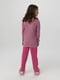 Піжама рожева в принт: джемпер та штани | 6739006 | фото 2