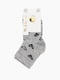 Шкарпетки сірі з принтом | 6739028 | фото 2