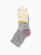 Шкарпетки сірі з принтом | 6739208 | фото 2