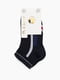 Сині шкарпетки з смужками | 6739533 | фото 2