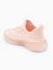 Рожеві кросівки з текстилю | 6739739 | фото 4