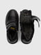 Шкіряні чорні черевики | 6740043 | фото 3