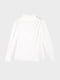Блуза однотонна біла | 6740099 | фото 6