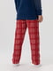 Синьо-червона піжама: реглан і штани | 6740224 | фото 7