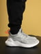 Сірі кросівки на шнурівці | 6740879 | фото 3