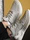 Сірі кросівки на шнурівці | 6740879 | фото 6