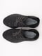 Чорні текстильні кросівки на шнурівці | 6740884 | фото 7