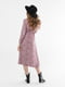 Сукня з візерунком рожева | 6741572 | фото 2
