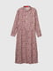 Сукня з візерунком рожева | 6741572 | фото 7
