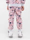 Рожева бавовняна піжама: джемпер і штани | 6742144 | фото 5
