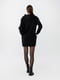 Чорна сукня-худі з капюшоном | 6742199 | фото 6