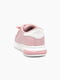 Біло-рожеві кросівки з екошкіри | 6742232 | фото 5