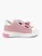 Біло-рожеві кросівки з екошкіри | 6742232 | фото 3