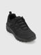 Чорні текстильні кросівки на шнурівці | 6743267 | фото 4