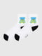 Шкарпетки (16-18) білі з принтом “Ведмедик” | 6743733 | фото 3