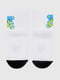 Шкарпетки (16-18) білі з принтом “Ведмедик” | 6743733 | фото 5